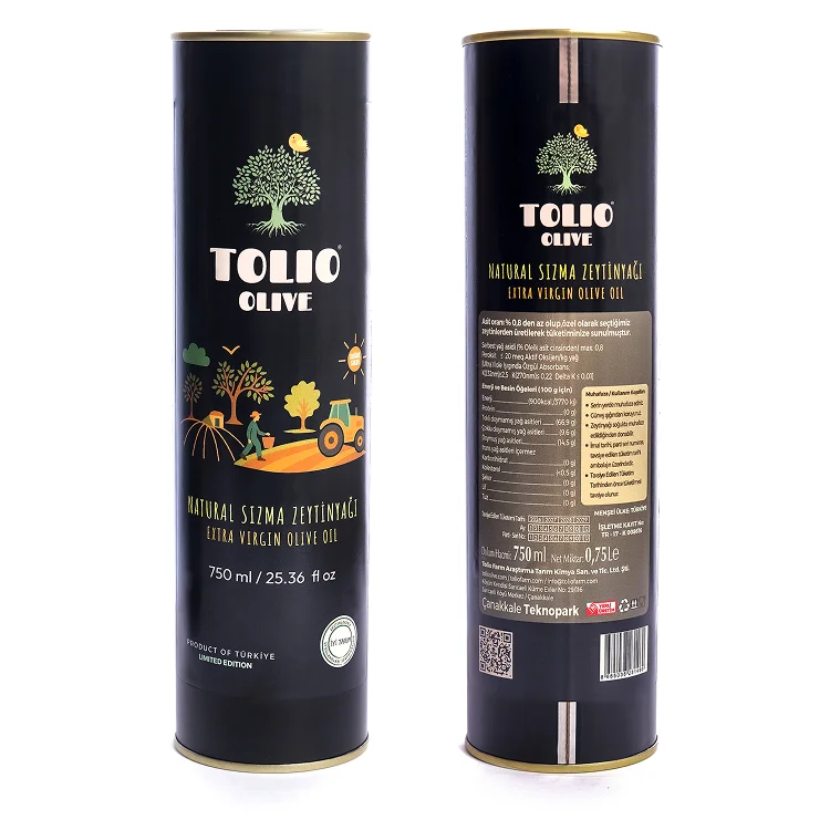 2025-26 Erken Hasat Soğuk Sıkım Naturel Sızma Zeytinyağ 750ml - Görsel 2