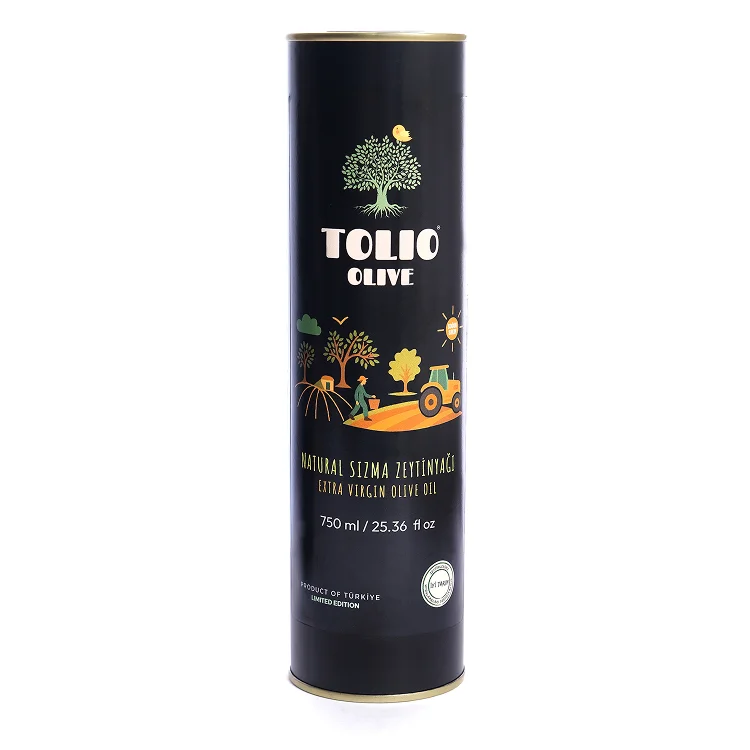 2025-26 Erken Hasat Soğuk Sıkım Naturel Sızma Zeytinyağ 750ml